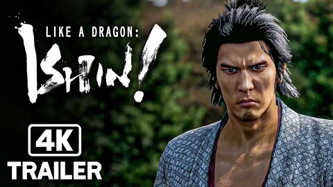 LIKE A DRAGON ISHIN REMAKE Official Trailer (2023) 4K