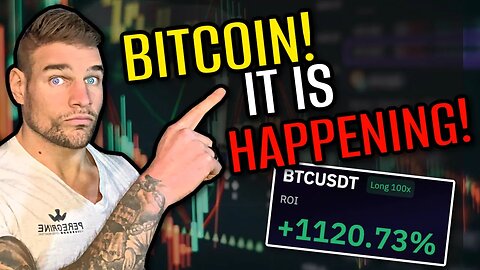 🚨 BITCOIN - THE BIG BREAKOUT???!!!!🚨 (THIS IS MAKE IT OR BREAK IT!!)