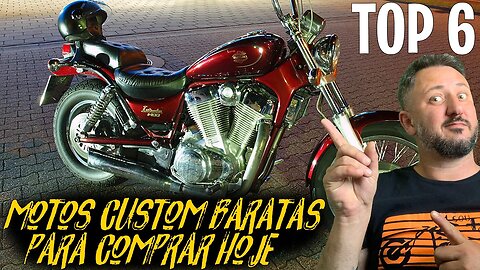 Vamos FALAR DE SUZUKI? 6 MOTOS CUSTOM boas, bonitas e BARATAS