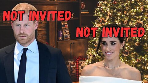 Meghan & Harry NOT INVITED to Christmas at Sandringham