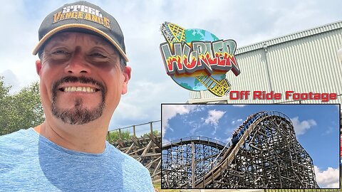 HURLER at CAROWINDS, North & South Carolina, USA [Off Ride Footage]