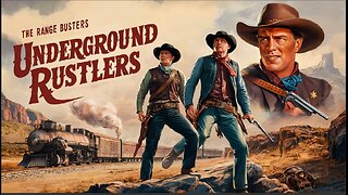 UNDERGROUND RUSTLERS (1941) Ray Corrigan, John 'Dusty' King & Max Terhune | Western | B&W