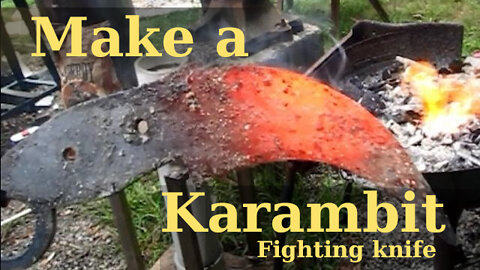 How to Make a Karambit Fighting Knife