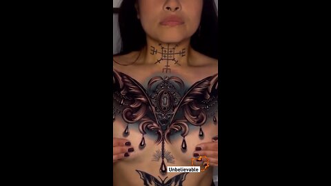 womens chest tattoos ⚡🔥