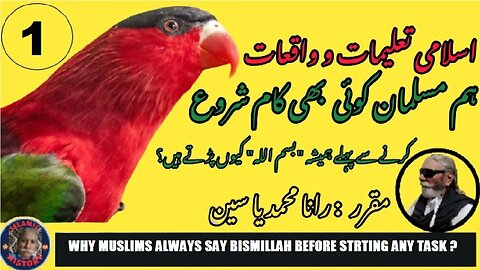 why Muslims always say Bismillah before starting any task?