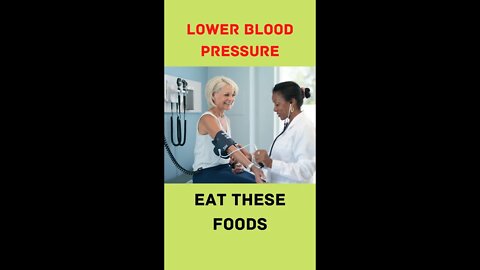 lower blood pressure