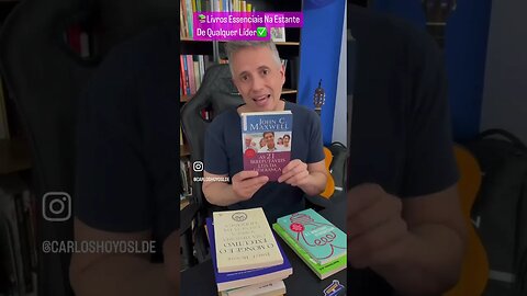 Livros Essenciais Na Estante De Qualquer Líder #minutodaliderança 369