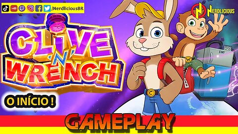 🎮 GAMEPLAY! CLIVE ‘N’ WRENCH tem um ar de nostalgia. Confira nossa Gameplay!