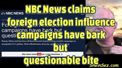 NBC News claims foreign election influence campaigns have bark but questionable bite-646