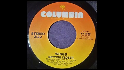 Wings - Getting Closer