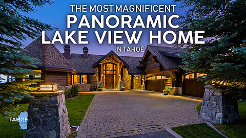 Enjoy Stunning Views of Lake Tahoe in this Mega LUXURY Home in Incline Village Nevada!