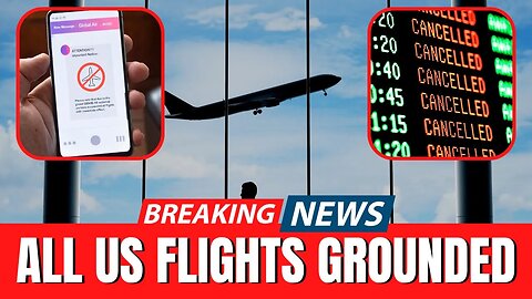 BREAKING: FAA Grounds ALL Flights For First Time Since 9/11