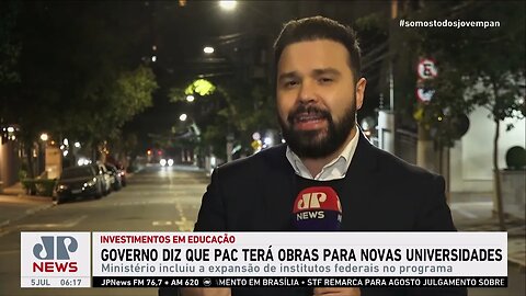 Governo Federal anuncia que PAC terá construção de novas universidades e institutos federais