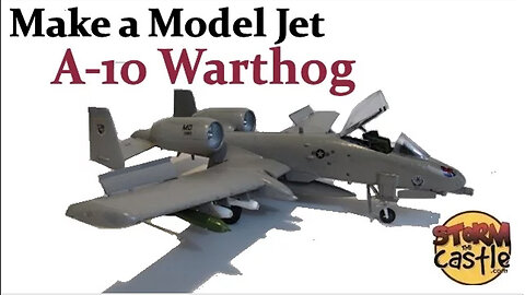 Make the Amazing A-10 Warthog Jet Model