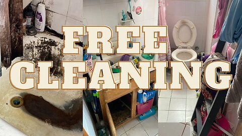 FREE MOLDY BATHROOM CLEANING HELP #bathroom #cleanwithme #cleaningmotivation @cleanwithbarbie