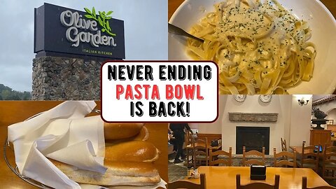 Olive Garden ~ 2023 Never Ending Pasta Bowl is BACK!!