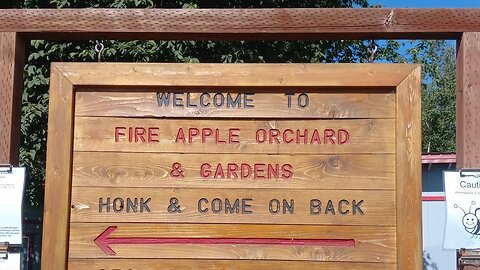 VISITING AN ORCHARD IN ALASKA