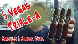 60 SECOND CIGAR REVIEW - 5 Vegas Triple-A