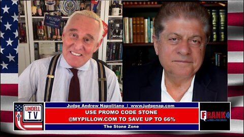 The Stone Zone with Roger Stone and Judge Andrew Napolitano and Sam Sorbo