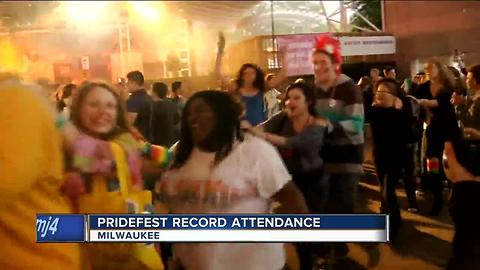 Pridefest Milwaukee sets record attendance