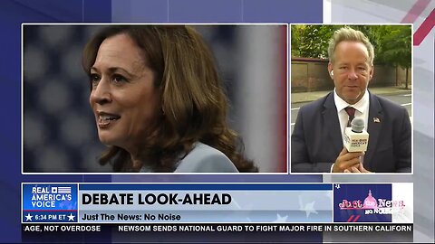 Brian Glenn says tonight’s debate will be a ‘big test’ for media-shy Harris