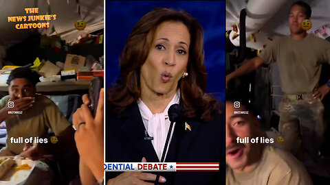 Kamala at the debate: "And as of today, there is not one member of the United States military who is in active duty in a combat zone in any war zone around the world." Deployed Military: "So where the fuck are we right now?"