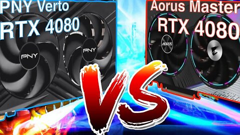 EPIC SHOWDOWN: PNY Verto RTX 4080 vs. Gigabyte Aorus Master RTX 4080 - Unboxing & side-by-side