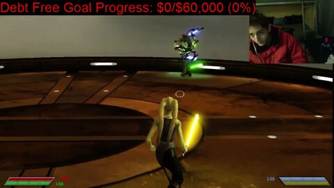 General Grievous VS Yoda In A Battle With Live Commentary In Star Wars Jedi Knight Jedi Academy