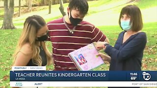 La Mesa teacher reunites kindergarten class