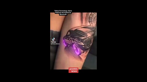 Tattoo Technology: Nano Matrices Activated via Bluetooth