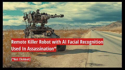 Remote Killer Robot with AI Facial Recognition Used in Assassination