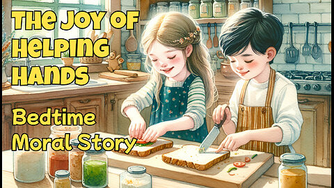 The Joy of Helping Hands - Bedtime Moral Short Picture Story for Kids in English