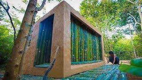 Build the Most Stunning Bamboo Jungle House by Ancient Skills