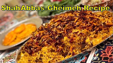 Savor the Richness: Shah Abbas Gheimeh Recipe!-4K