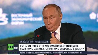 Putin zu Nord Stream: Gas fließt sofort nach Deutschland, wenn Bundesregierung es will