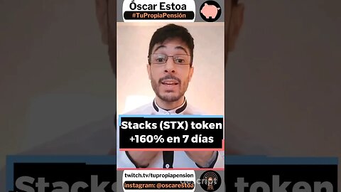 #Stack ( #STX ) +160% en 7 días 🤯🤯