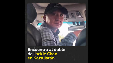 ‘Jackie Chan’- taxista: kazaja encuentra a un conductor parecido al actor