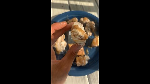 Carnivore Bar Cinnamon Roll Bites with Brown Butter Frosting! 😋🧁