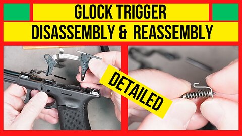 Glock Trigger Disassembly & Reassembly for Cleaning or Repair.