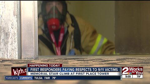 First responders pay respect to 9/11 victims