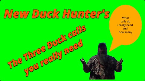 Three Duck Calls Every Duck Hunter Needs on their Lanyard