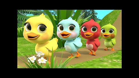 5 Little Ducks song | Newborn Baby Songs & Nursery Rhymes