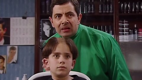 "Mr. Bean’s Shopping Day and Barber Blunders" Funny Video