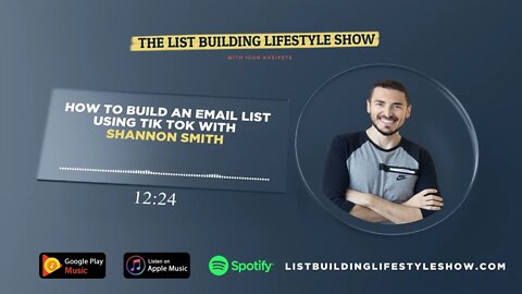 How To Build An Email List Using TikTok With Shannon Smith