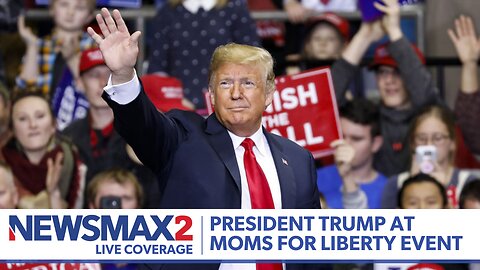 LIVE: President Donald Trump speaks at Moms For Liberty summit | NEWSMAX2