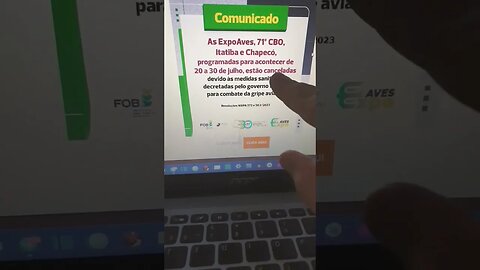 A cobertura do campeonato brasileiro de ornitologia 2023 cancelada por causa de gripe aviária 🐣🐦🐤🕊️