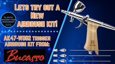 Lets unbox and test a new airbrush from Bucasso! #scalemodles #airbrush #unboxing #review