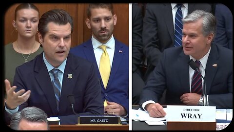 Rep. Gaetz grills FBI boss on Trump assassination attempt * July 22, 2024