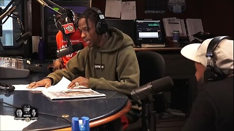 Travis Scott talks about meeting Kendrick lamar