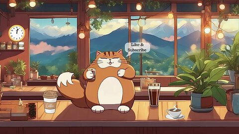 Lofi Chill Cafe ☕ Lofi Music To Relax Your Mind 💺 Lofi Calm Chill Beats Good Study Vibes 😸